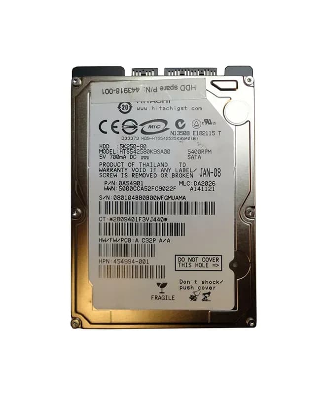 HPE 454994-001 80GB 1.5Gb/s SATA
