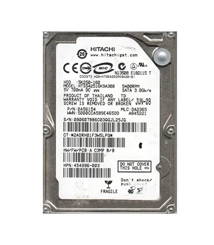 HPE 454996-003 160GB 3Gb/s SATA