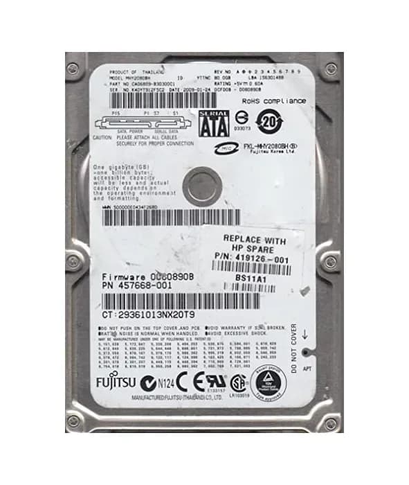 HPE 457668-001 80GB 1.5Gb/s SATA