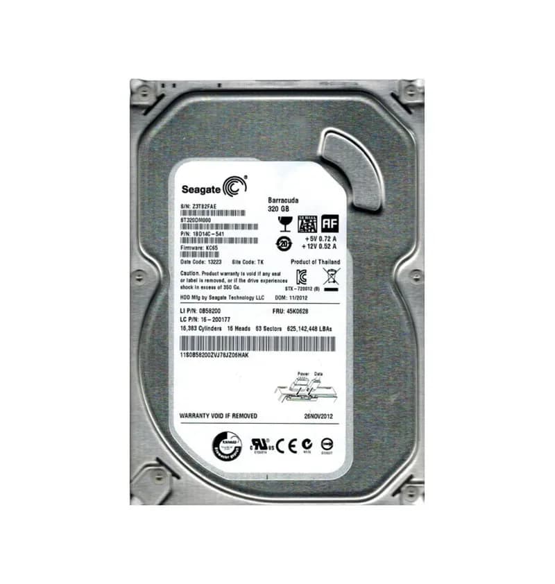 Lenovo 45K0628 320GB 6Gb/s SATA