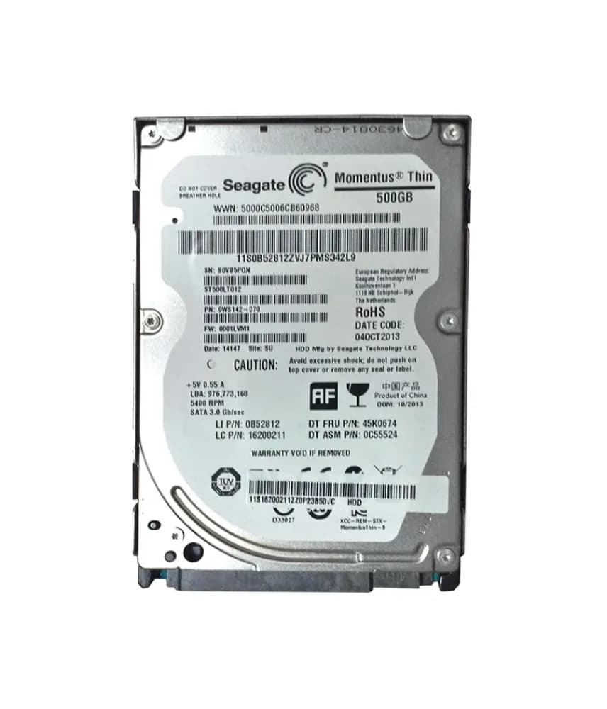 Lenovo 45K0674 500GB 3Gb/s SATA