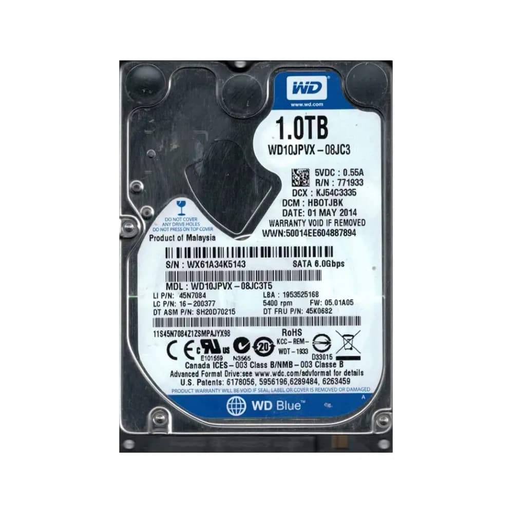 Lenovo 45K0682 1TB 6Gb/s SATA
