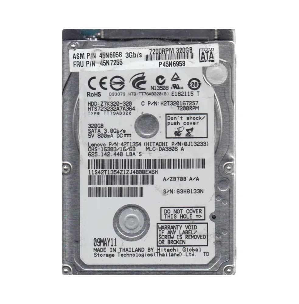 Lenovo 45N6958 320GB 3Gb/s SATA