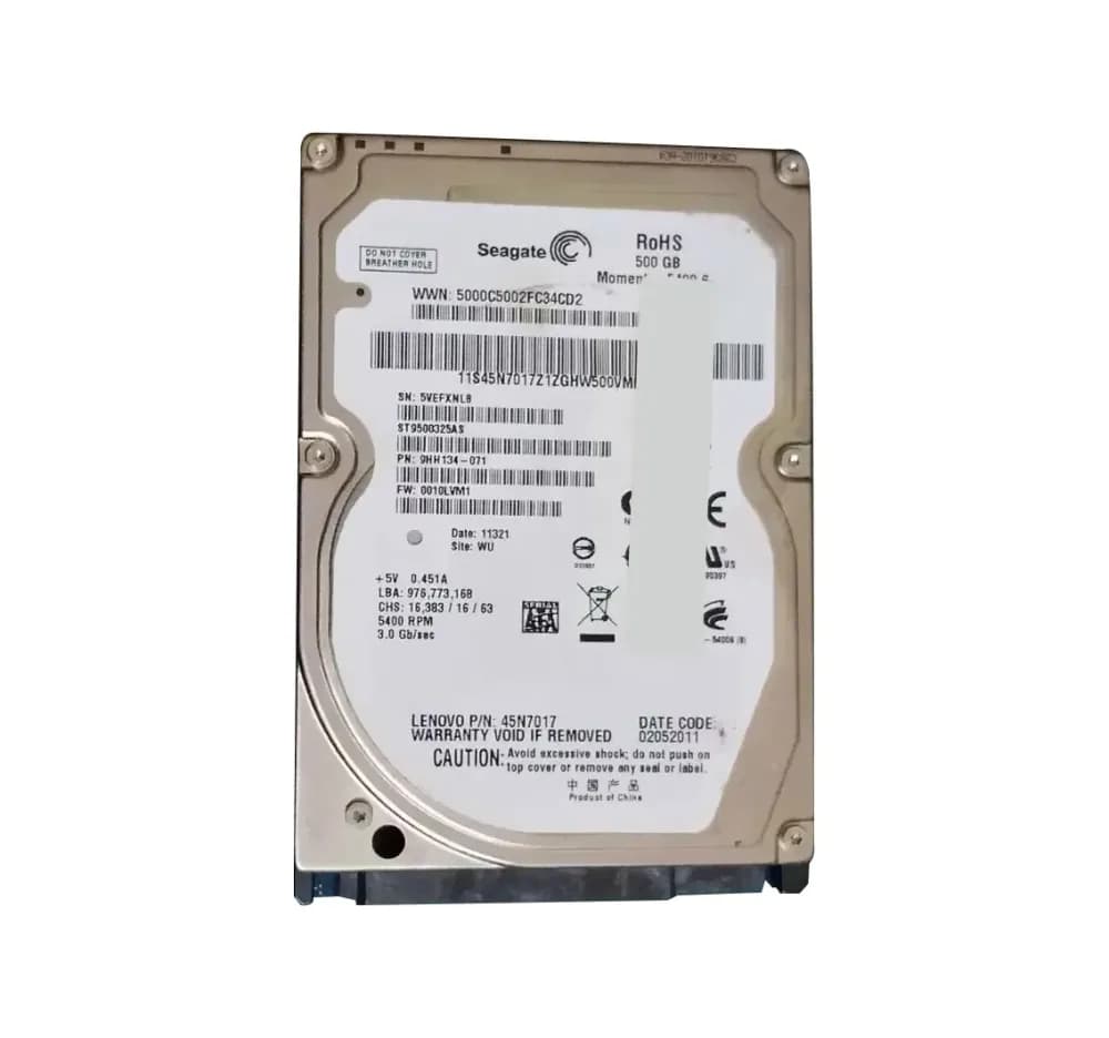Lenovo 45N7017 500GB 3Gb/s SATA