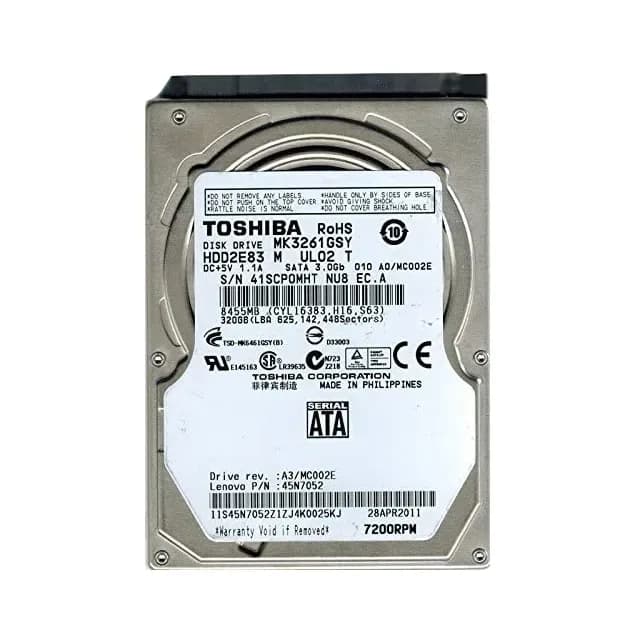 Lenovo 45N7052 320GB 3Gb/s SATA