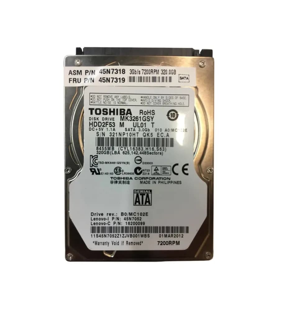 IBM 45N7319 320GB 3Gb/s SATA
