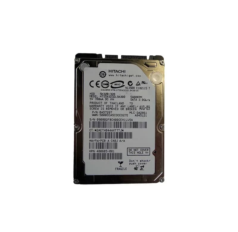 HPE 480605-001 320GB 3Gb/s SATA