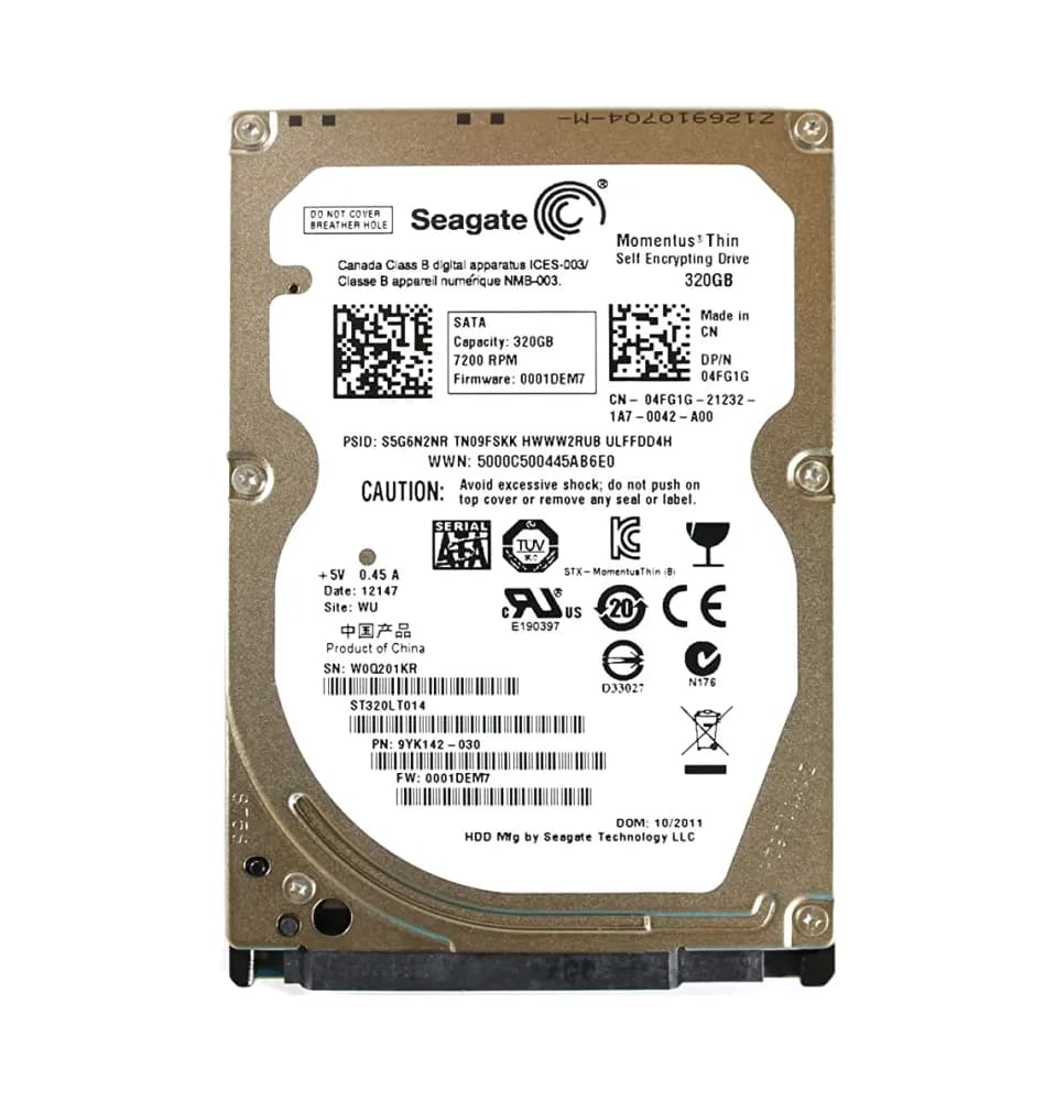 Dell 4FG1G 320GB 3Gb/s SATA