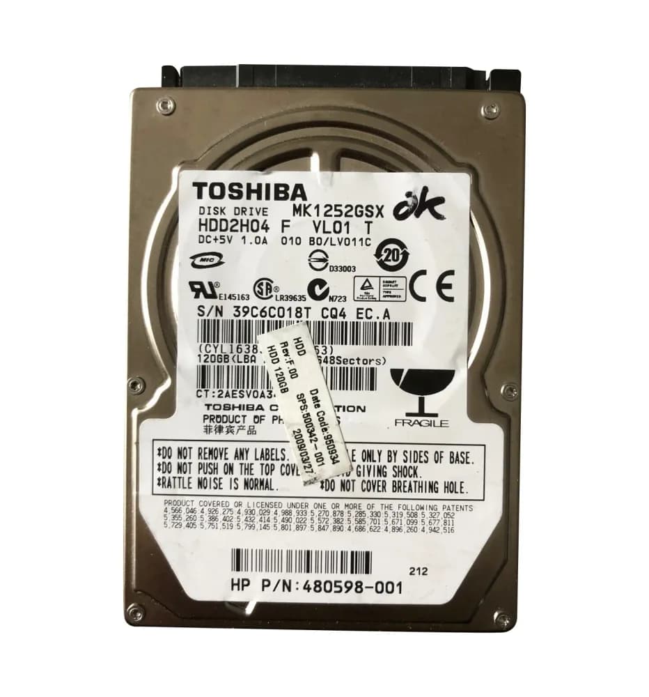 HPE 500342-001 120GB 3Gb/s SATA