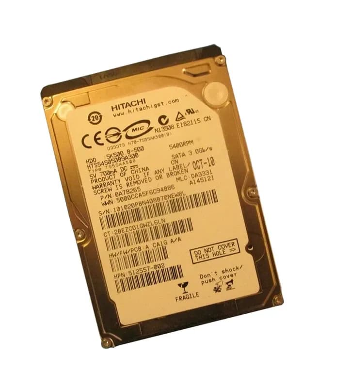 HPE 512557-002 500GB 3Gb/s SATA