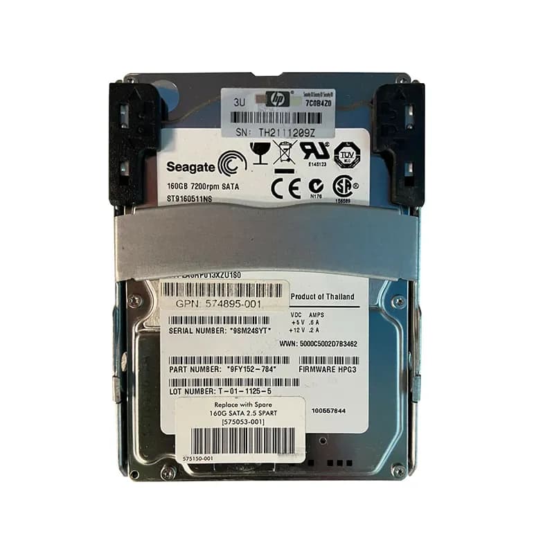 HPE 574895-001 160GB 3Gb/s SATA