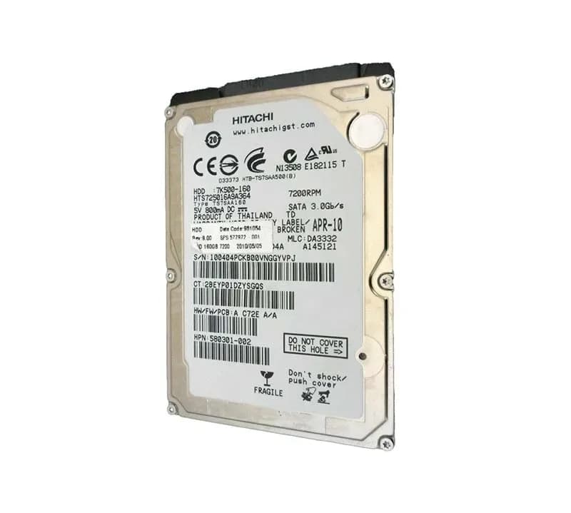 HPE 580301-002 160GB 3Gb/s SATA