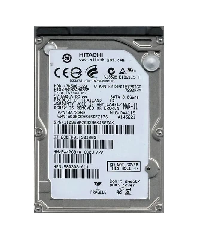 HPE 580303-011 320GB 3Gb/s SATA