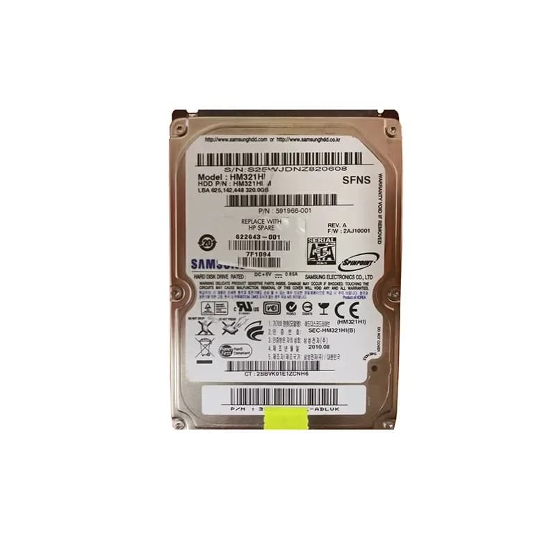 HPE 591966-001 320GB 1.5Gb/s SATA