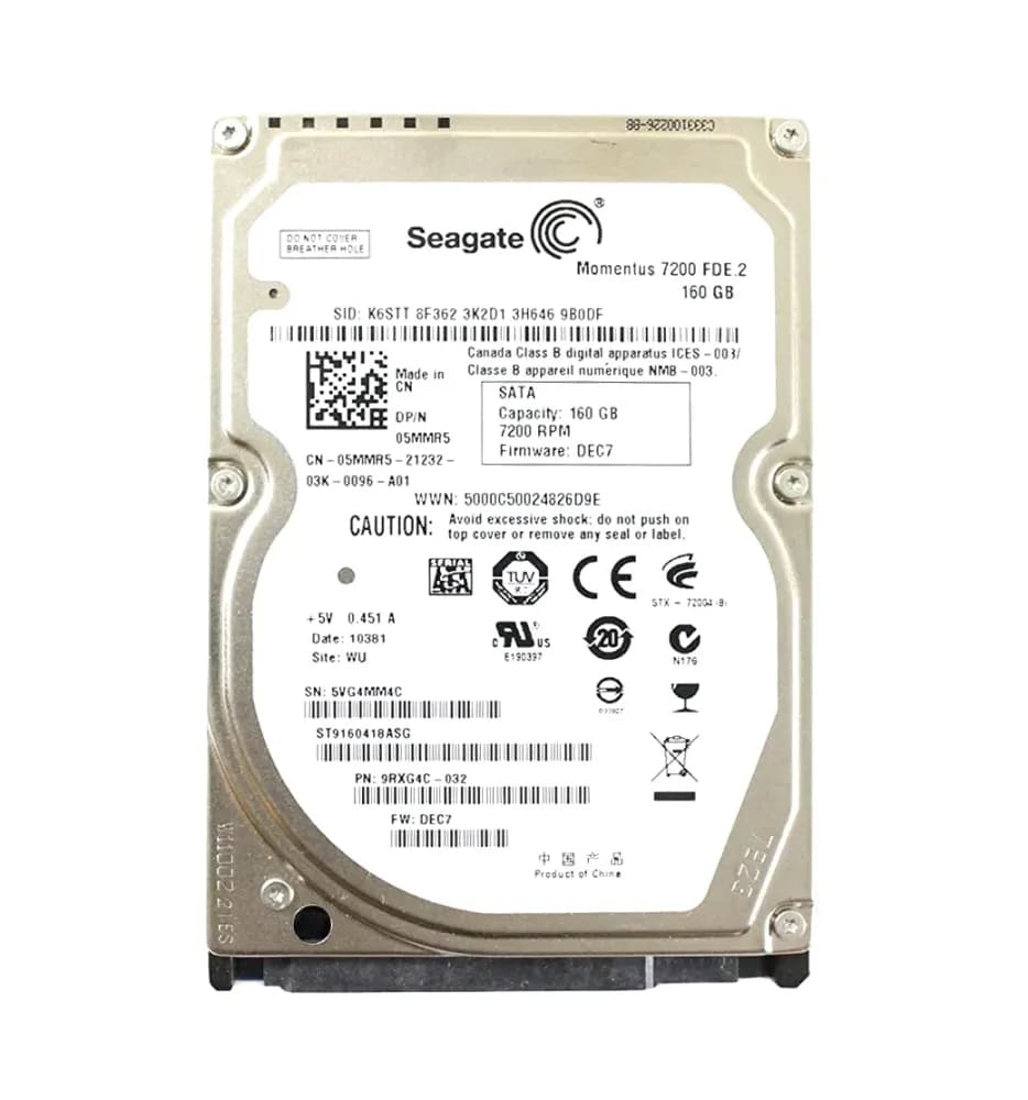 Dell 5MMR5 160GB 3Gb/s SATA