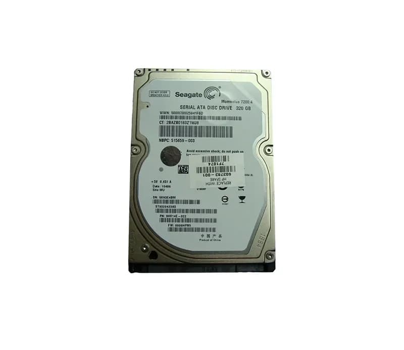 HPE 603783-001 320GB 3Gb/s SATA