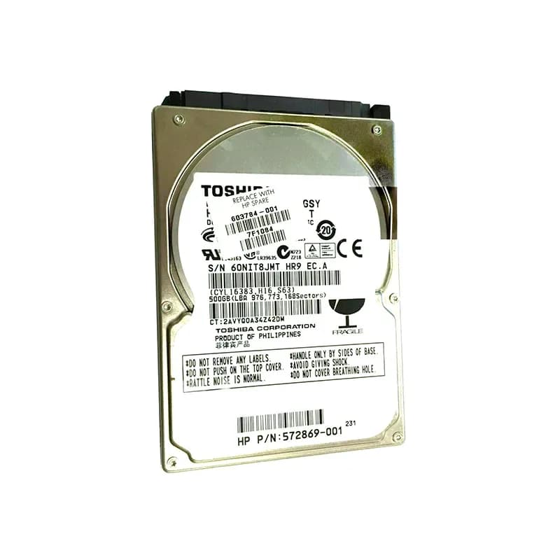 HPE 603784-001 500GB 3Gb/s SATA