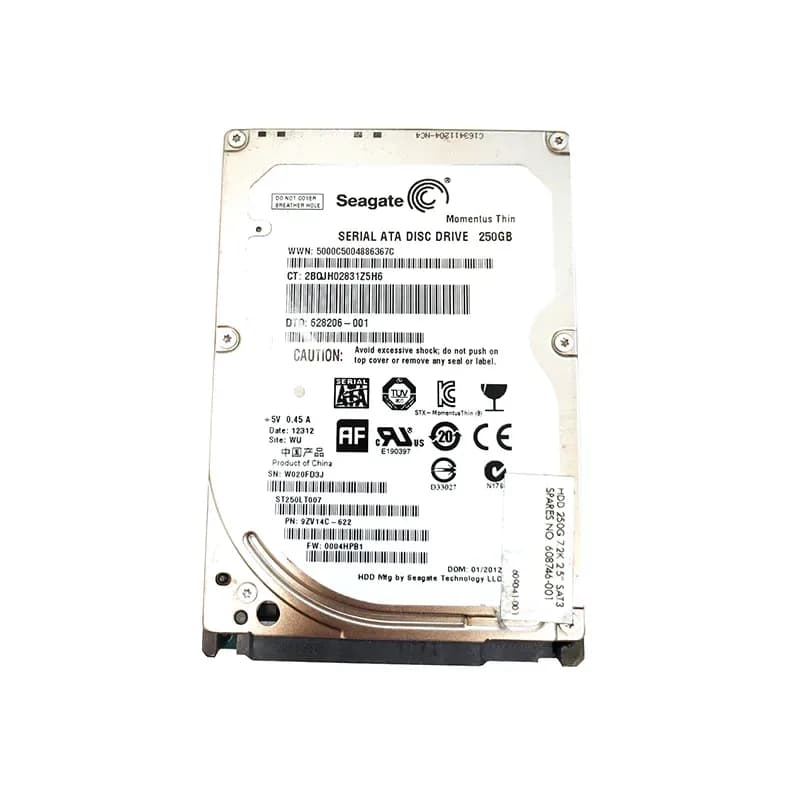 HPE 608746-001 250GB 3Gb/s SATA