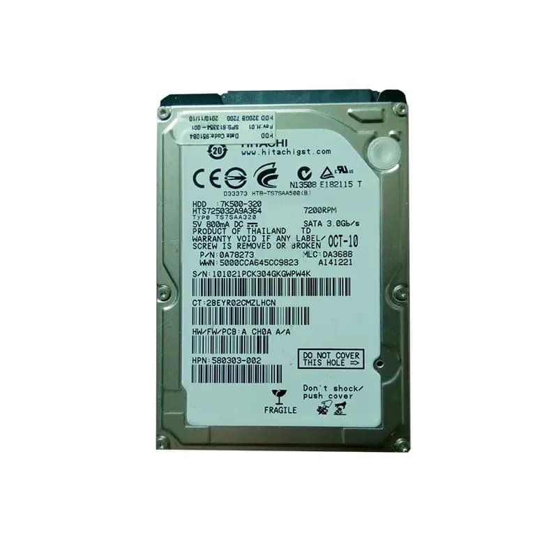 HPE 613354-001 320GB 3Gb/s SATA