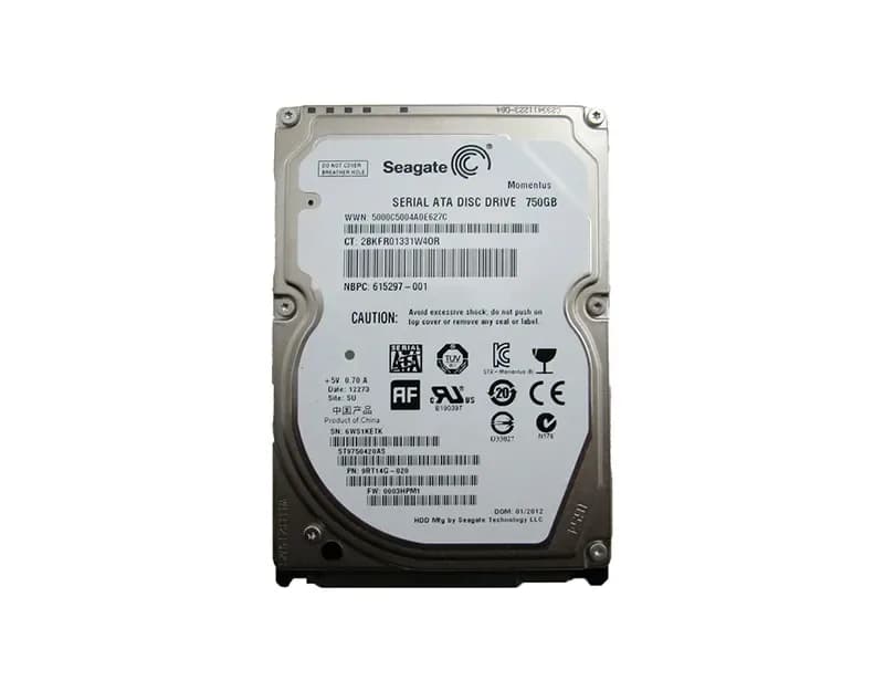 HPE 615297-001 750GB 3Gb/s SATA