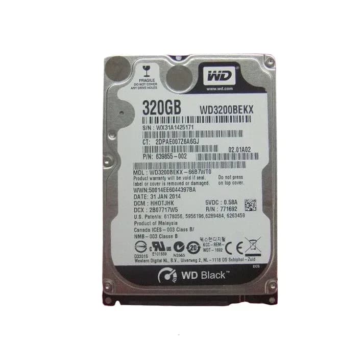 HPE 639855-002 320GB 3Gb/s SATA