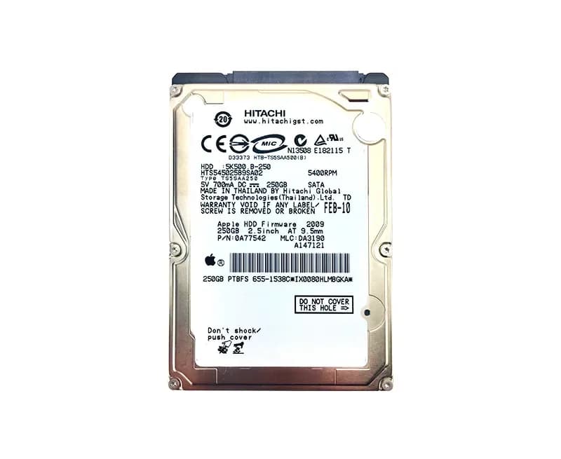 Apple 655-1538C 250GB 1.5Gb/s SATA