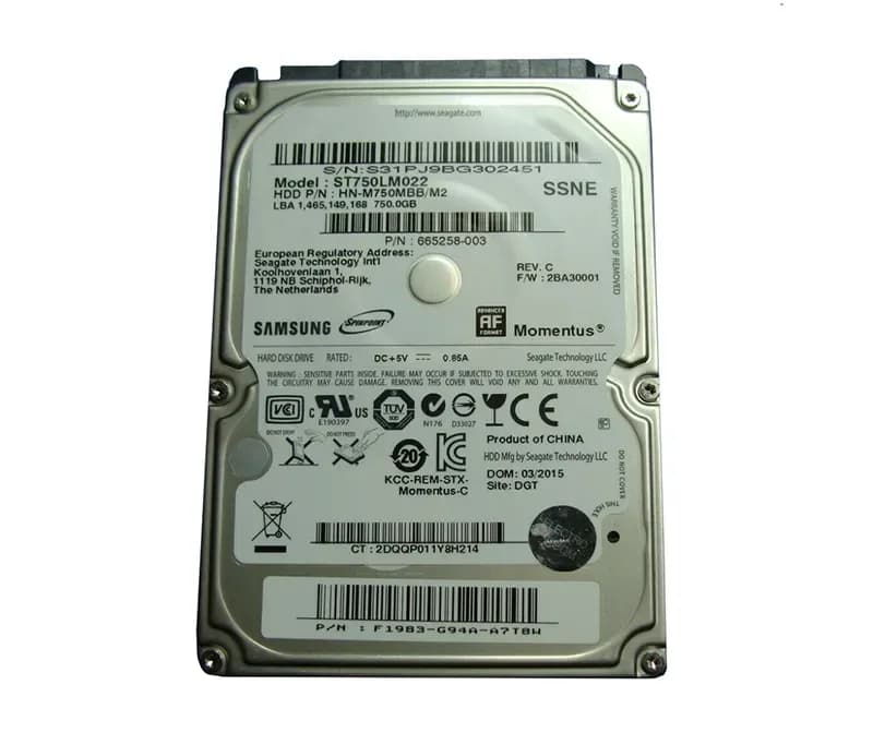 HPE 665258-003 750GB 3Gb/s SATA