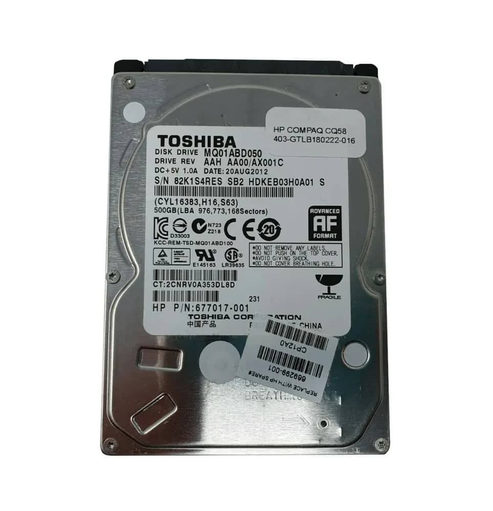 HPE 669299-001 500GB 3Gb/s SATA