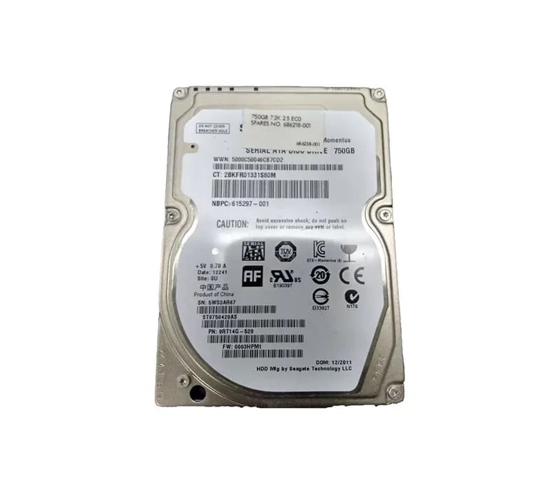 HPE 686218-001 750GB 6Gb/s SATA