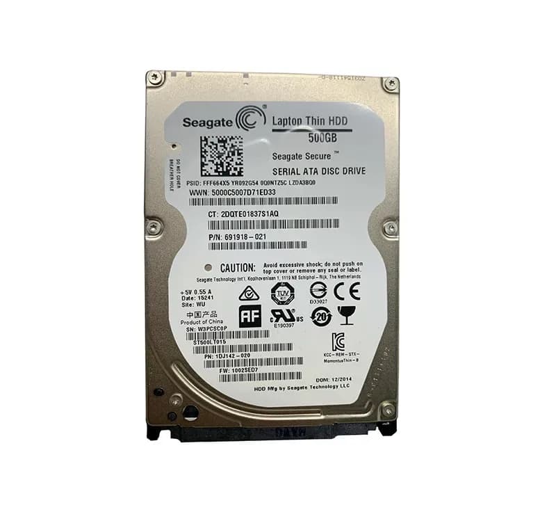 HPE 691918-021 500GB 3Gb/s SATA