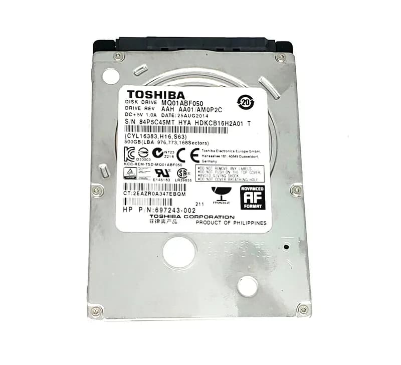 HPE 697243-002 500GB 6Gb/s SATA
