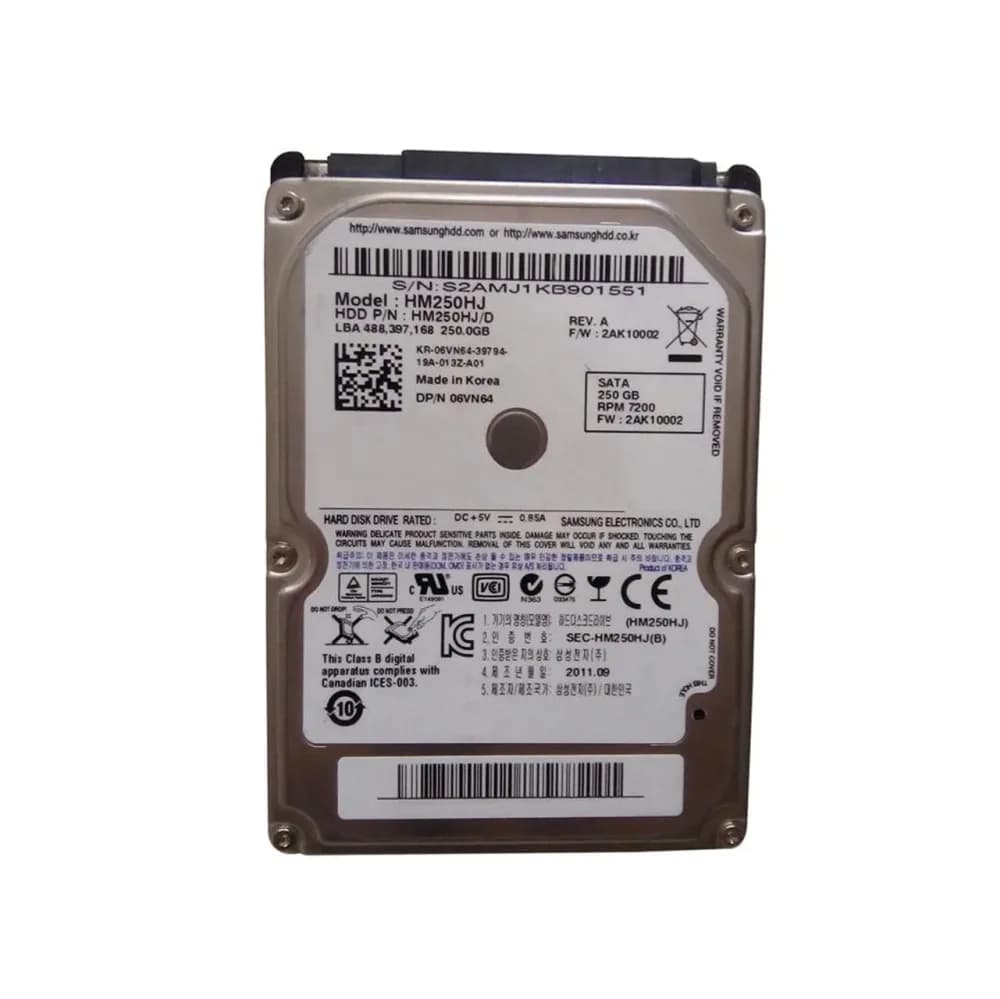 Dell 6VN64 250GB 3Gb/s SATA