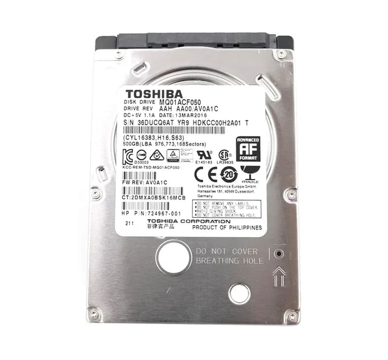 HPE 724967-001 500GB 6Gb/s SATA