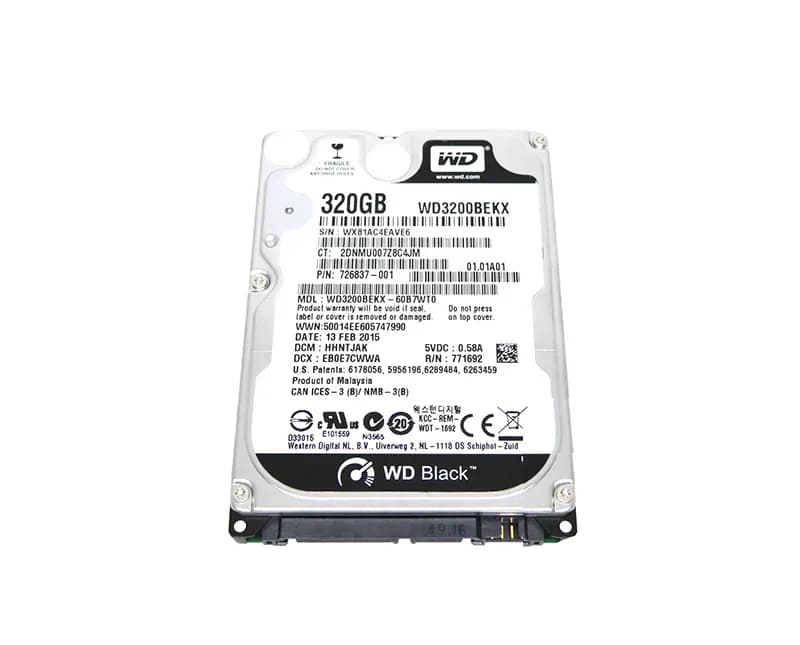 HPE 726837-001 320GB 6Gb/s SATA