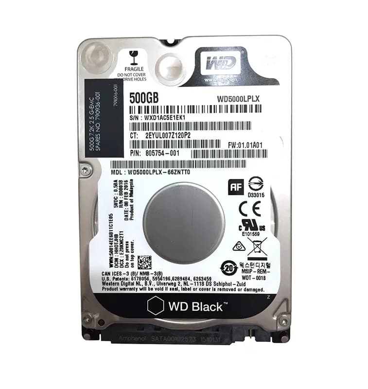 HPE 805754-001 500GB 6Gb/s SATA