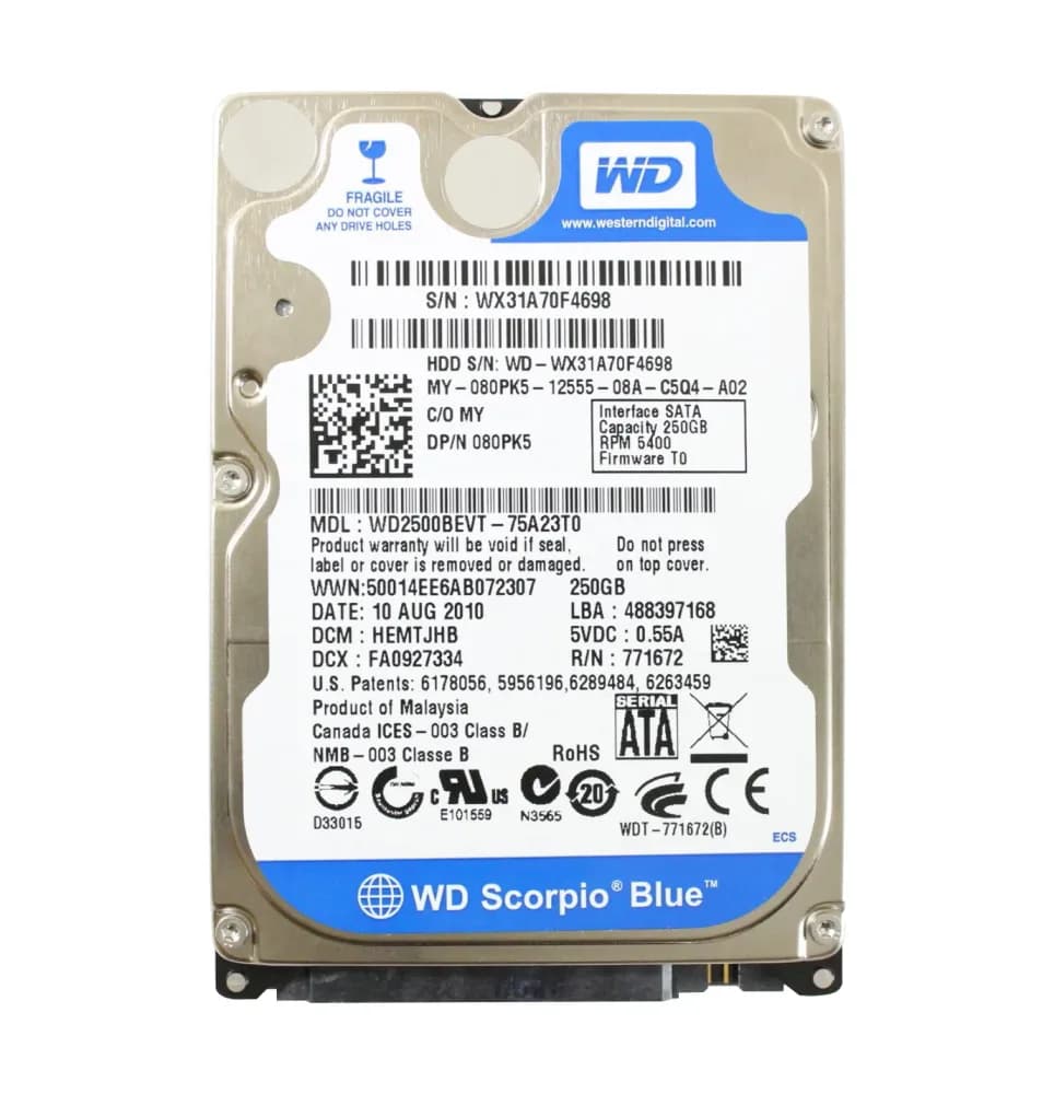 Dell 80PK5 250GB 3Gb/s SATA