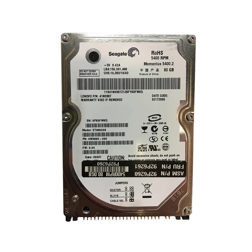 IBM 92P6261 80GB IDE Ultra ATA/100 (ATA-6)