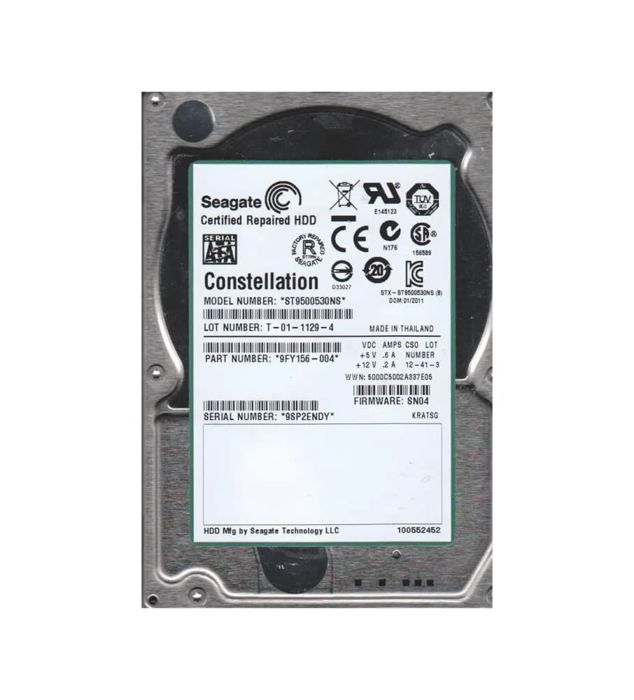 Seagate 9FY156-004 500GB 3Gb/s SATA