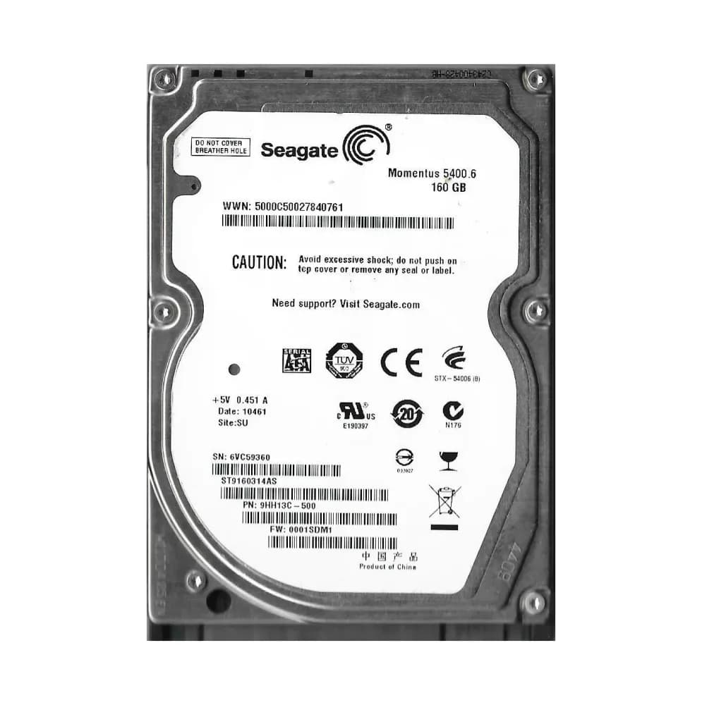 Seagate 9HH13C-500 160GB 3Gb/s SATA