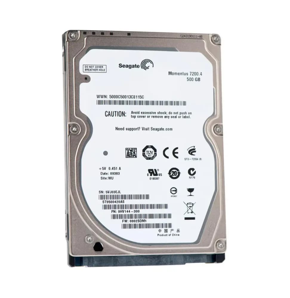 Seagate 9HV144-300 500GB 3Gb/s SATA