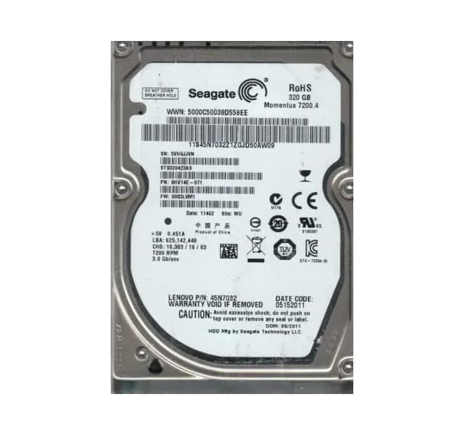 Seagate 9HV14E-071 320GB 3Gb/s SATA