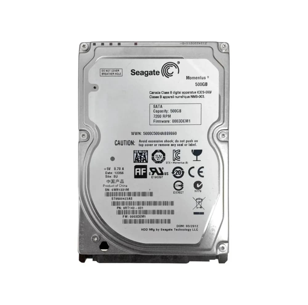 Seagate 9RT143-031 500GB 3Gb/s SATA