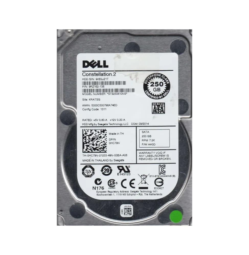Seagate 9RZ162-136 250GB 6Gb/s SATA