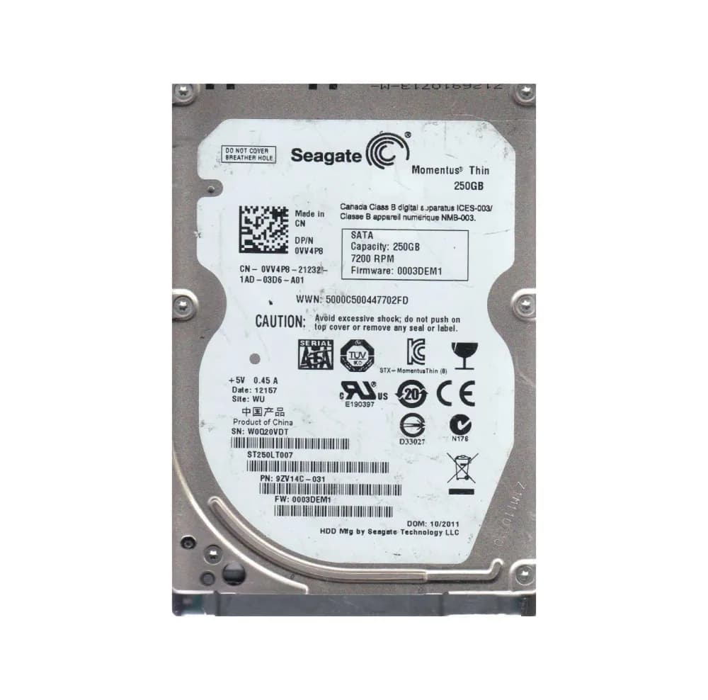 Seagate 9ZV14C-031 250GB 3Gb/s SATA