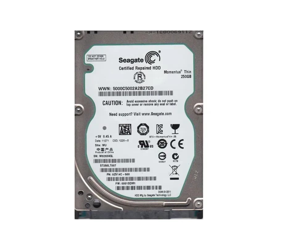 Seagate 9ZV14C-500 250GB 3Gb/s SATA