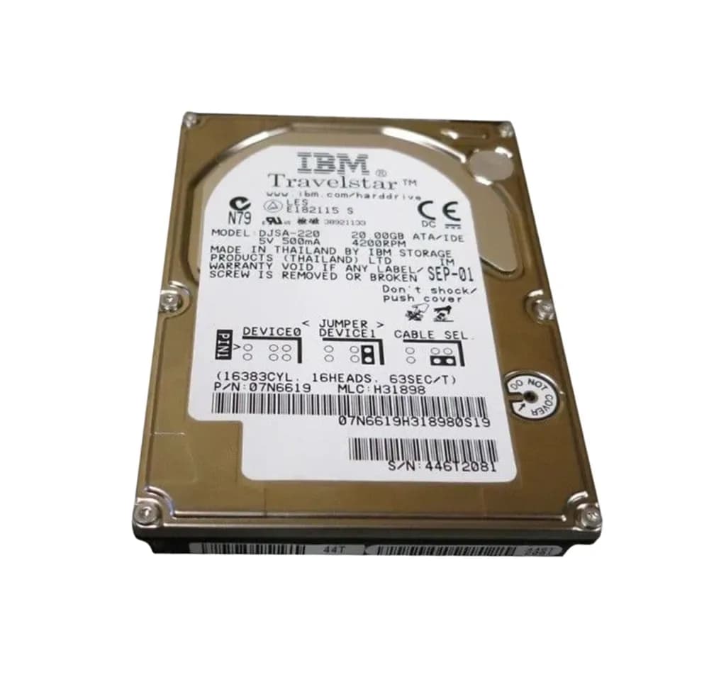 IBM DJSA-220 20GB IDE Ultra ATA/66 (ATA-5)