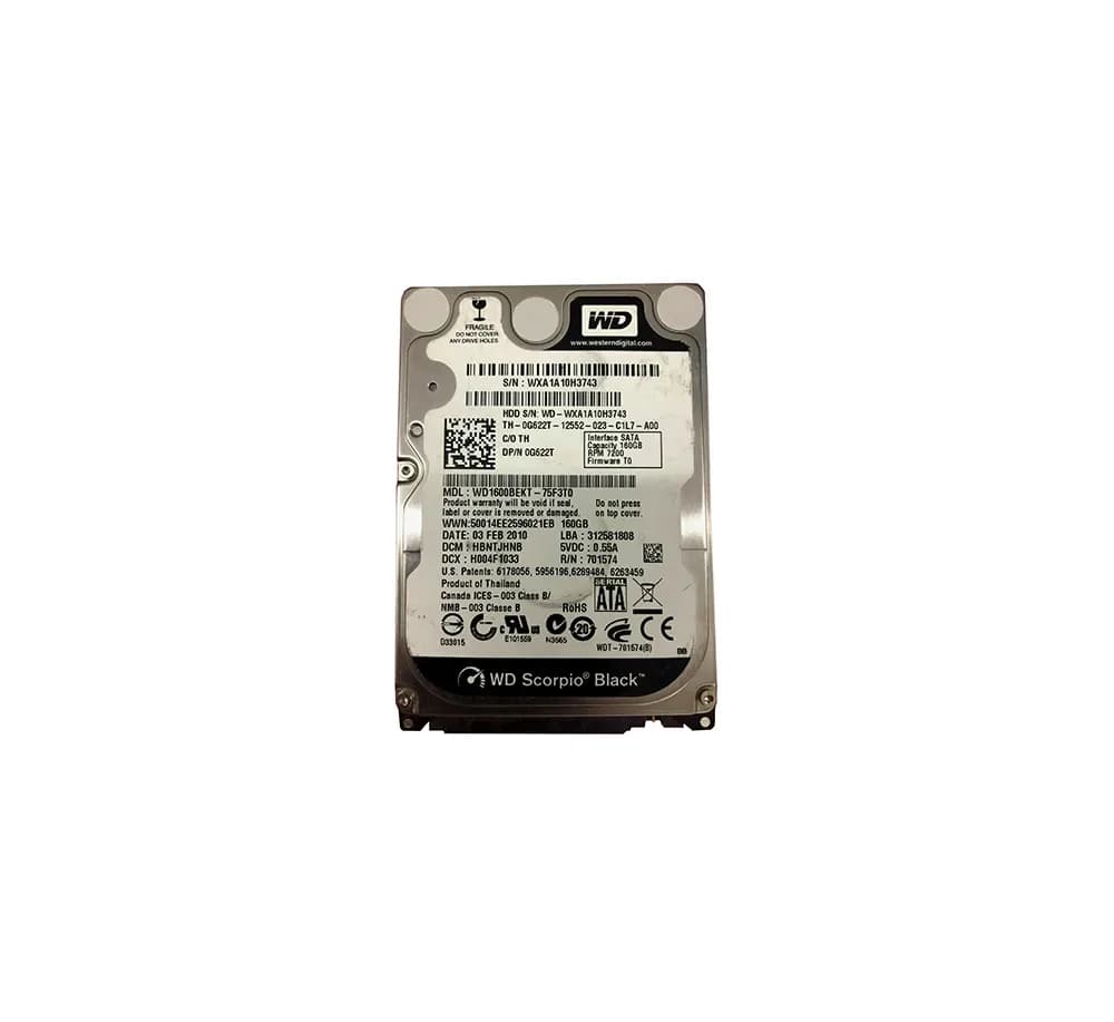 Dell G622T 160GB 3Gb/s SATA