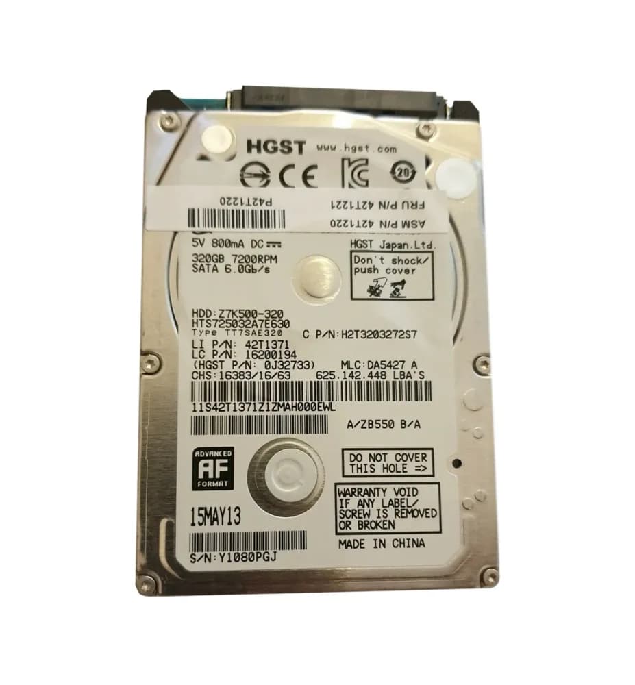 HGST H2T3203272S7 320GB 6Gb/s SATA