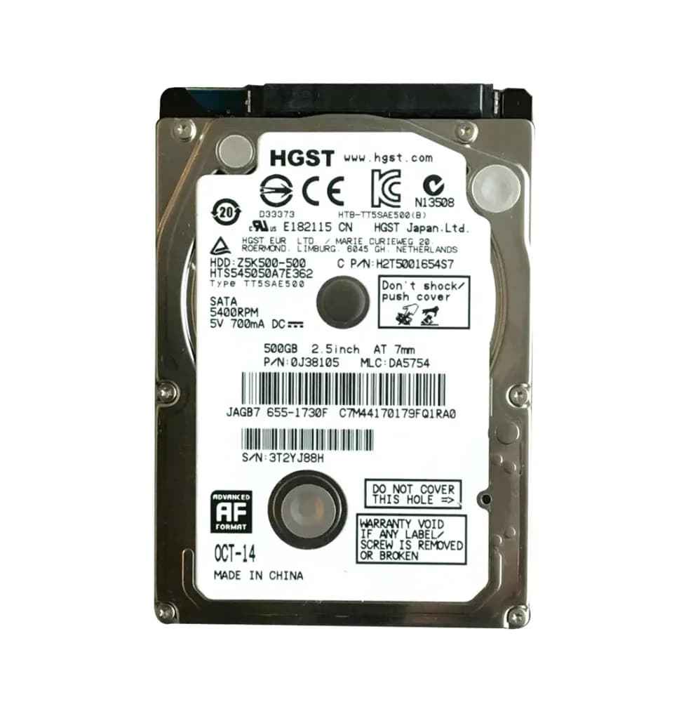 Hitachi H2T5001654S7 500GB 3Gb/s SATA