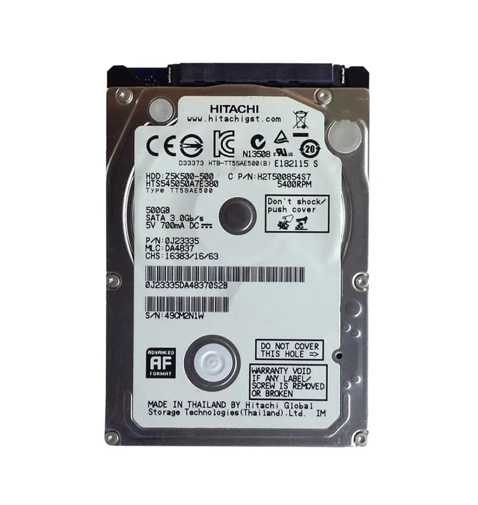 HGST H2T500854S7 500GB 3Gb/s SATA